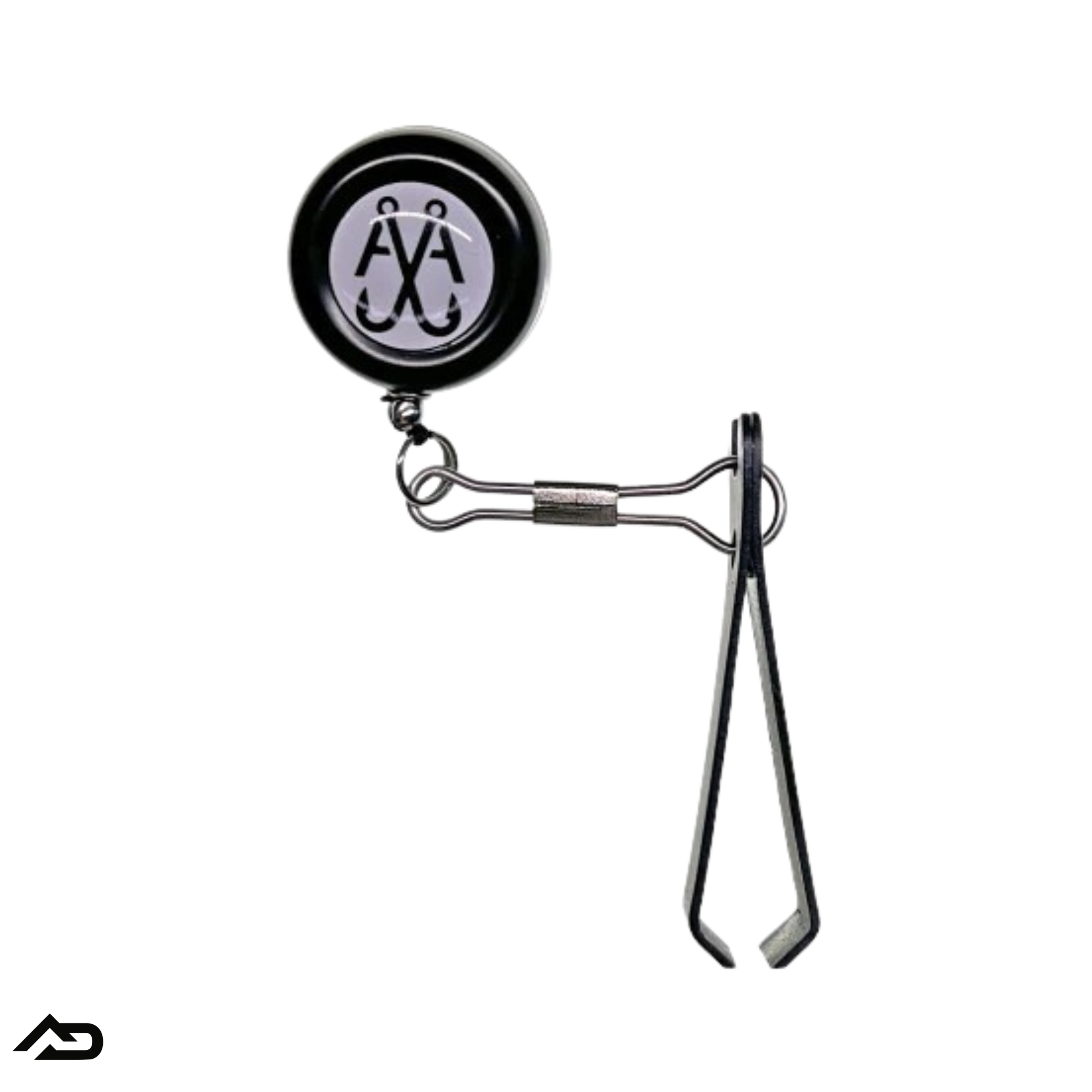 Anglers Accessories Clip-On Retractor With Nippers