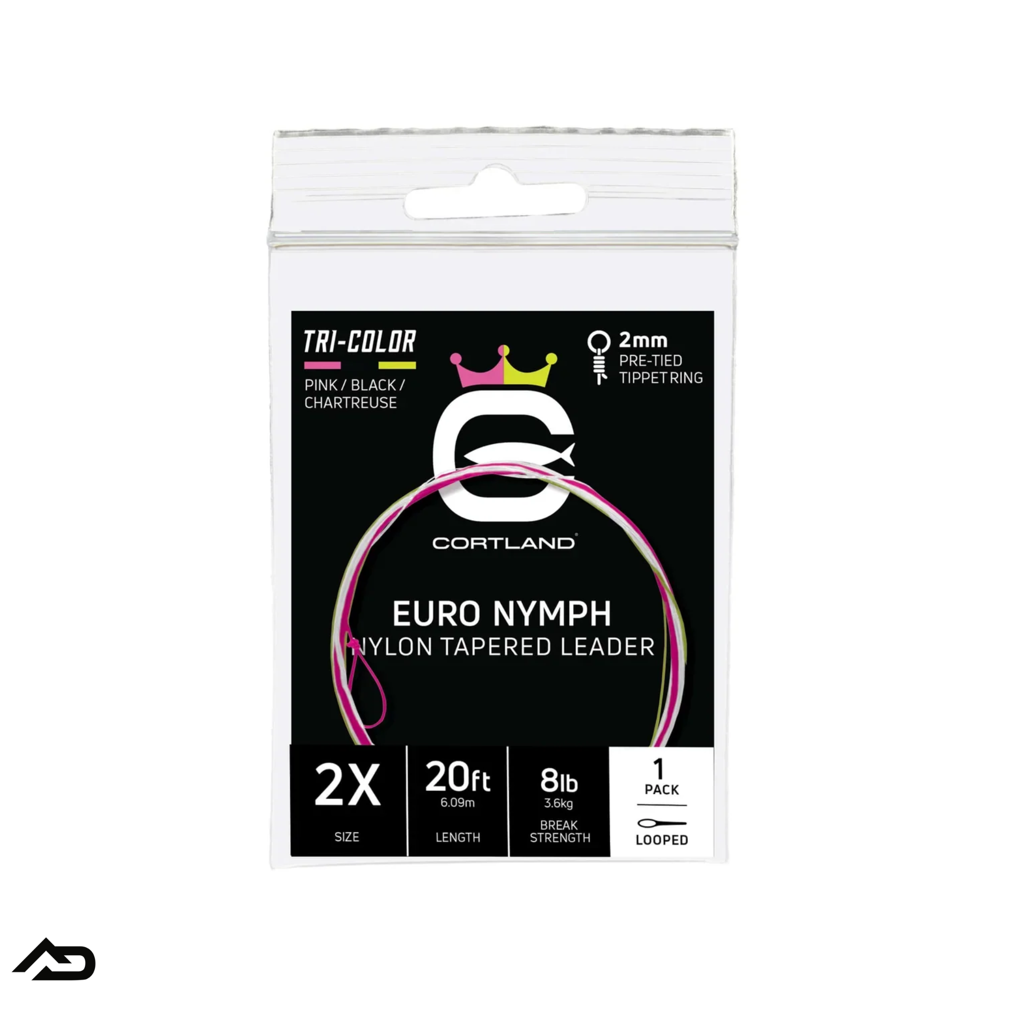 Cortland Euro Nymph Nylon Tapered Leader