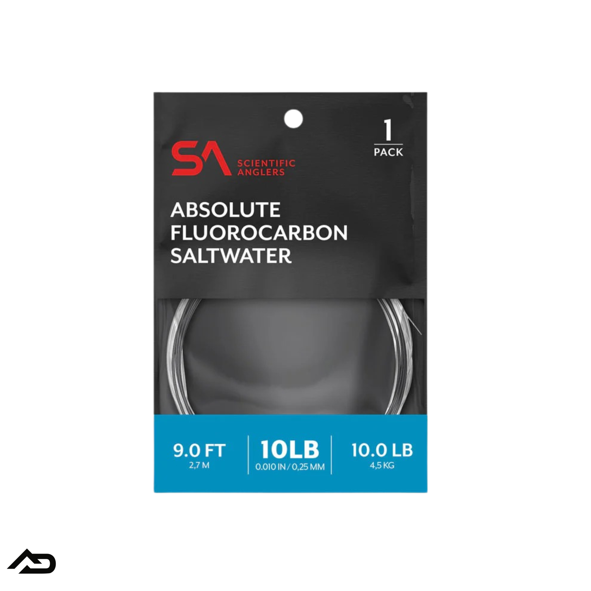 Scientific Anglers Absolute Fluorocarbon Saltwater Leader 9ft