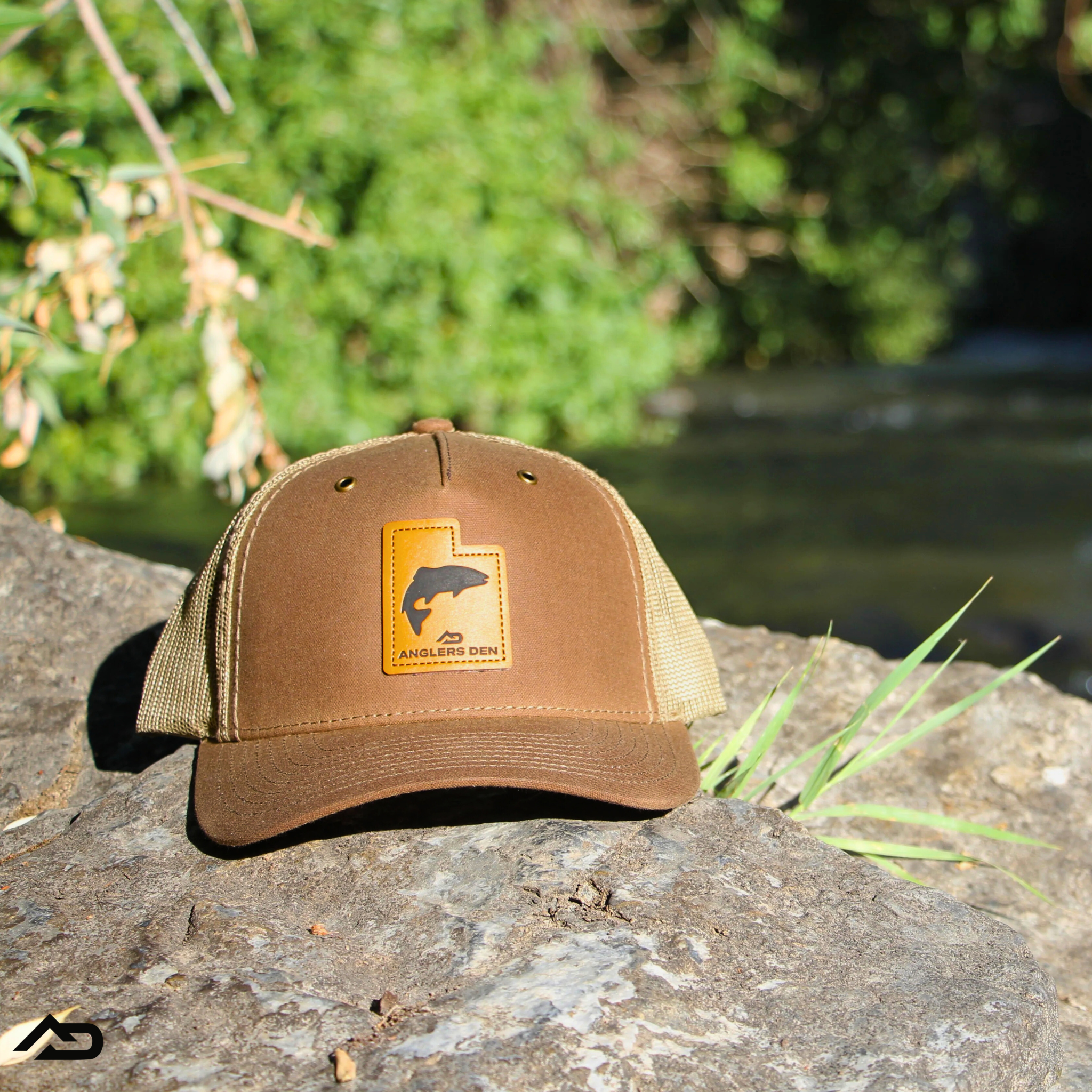 Utah Outline Anglers Den Hat