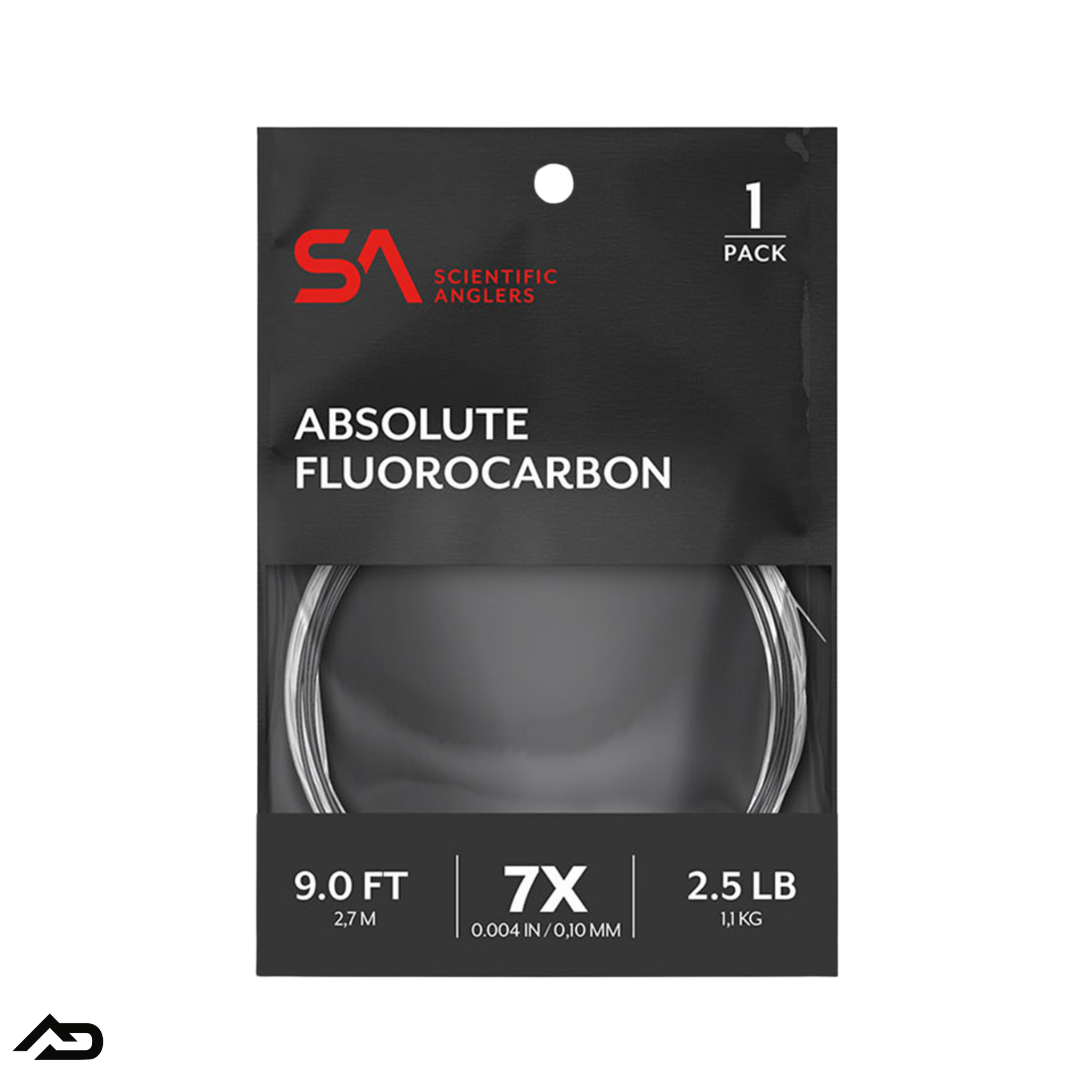 Scientific Anglers Absolute Fluorocarbon Leader 1 pack