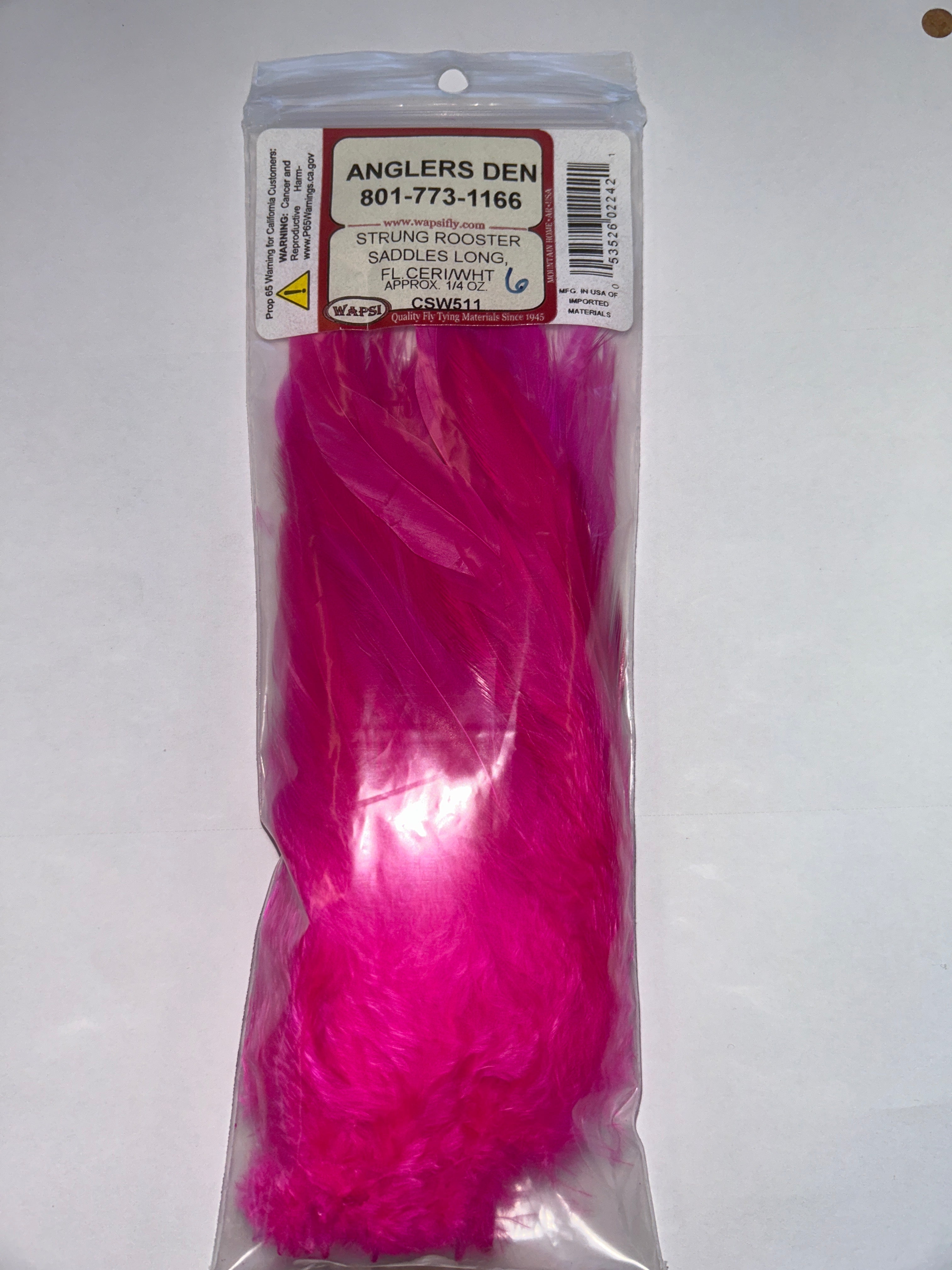 Wapsi Strung Rooster Saddles Long