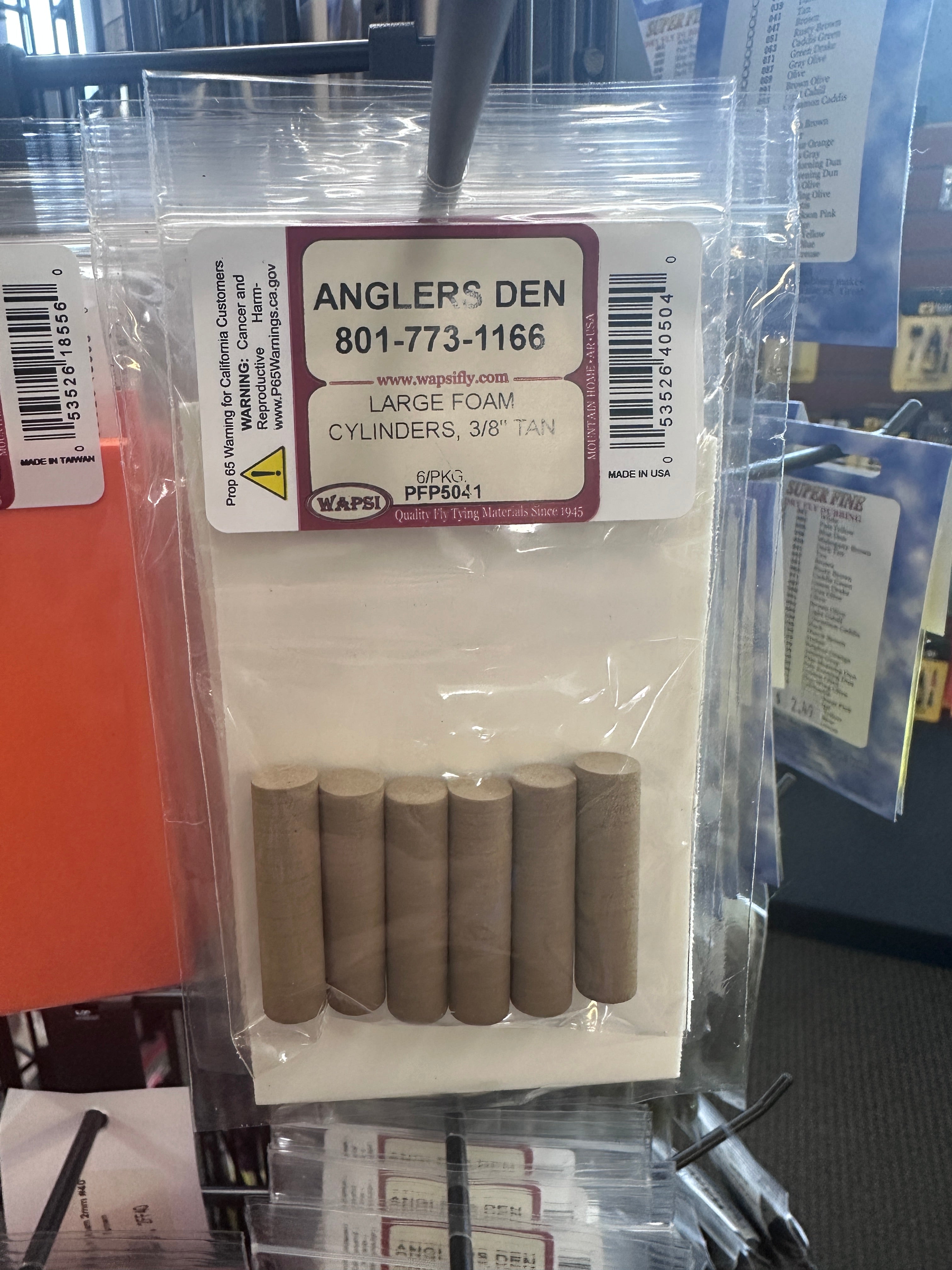 Wapsi Foam Cylinders