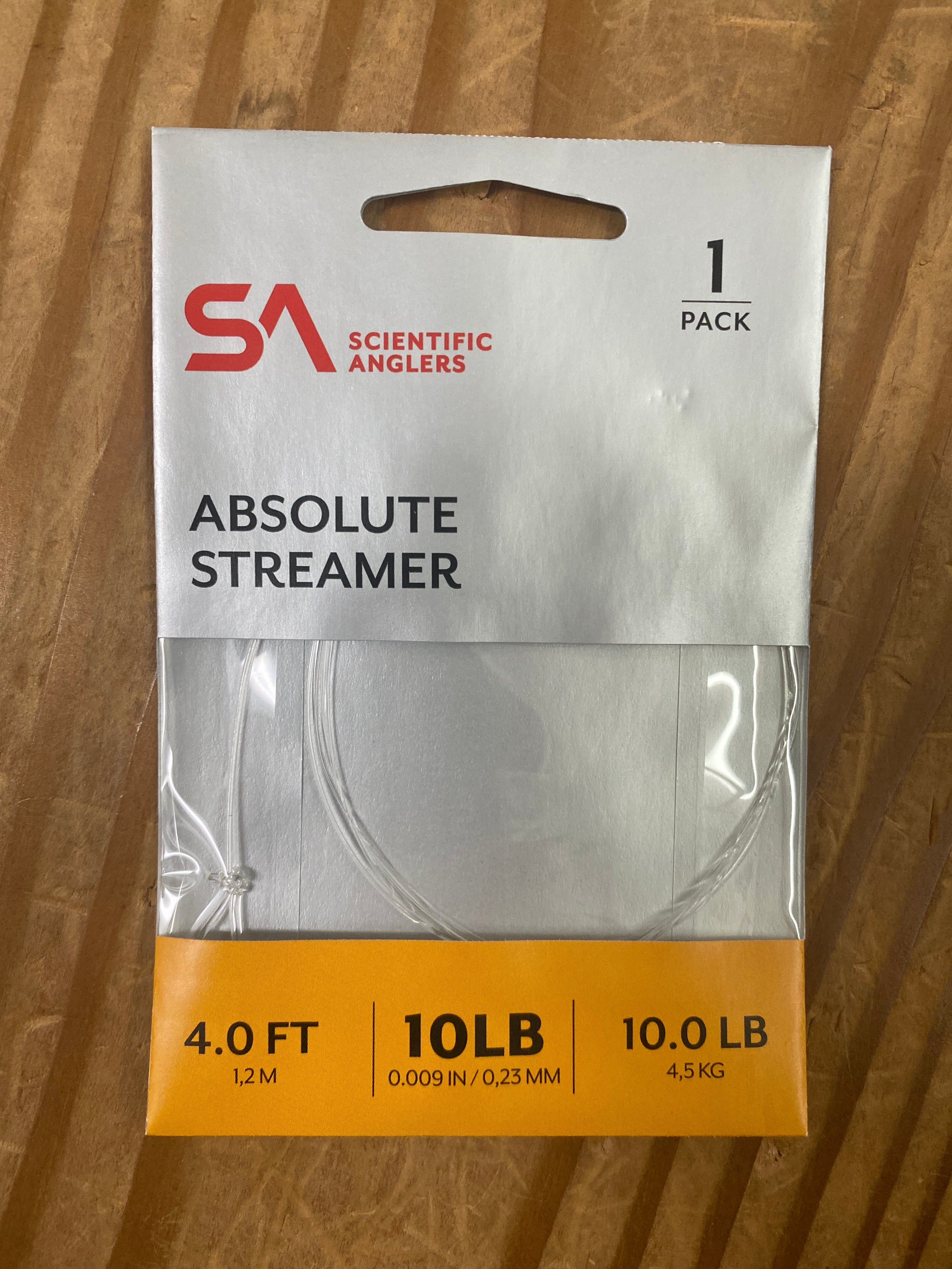 Scientific Anglers Absolute Streamer Leader 4ft