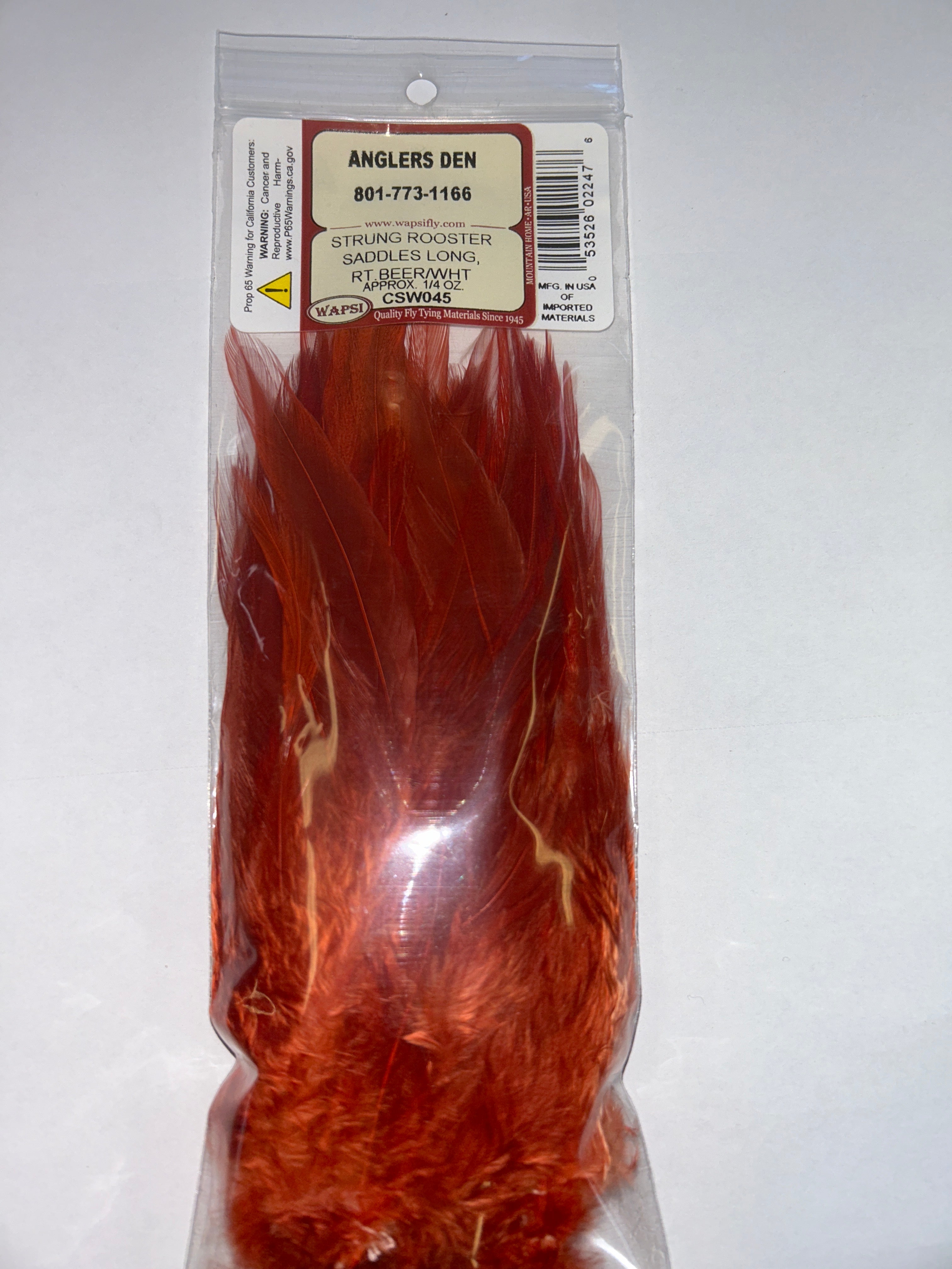 Wapsi Strung Rooster Saddles Long