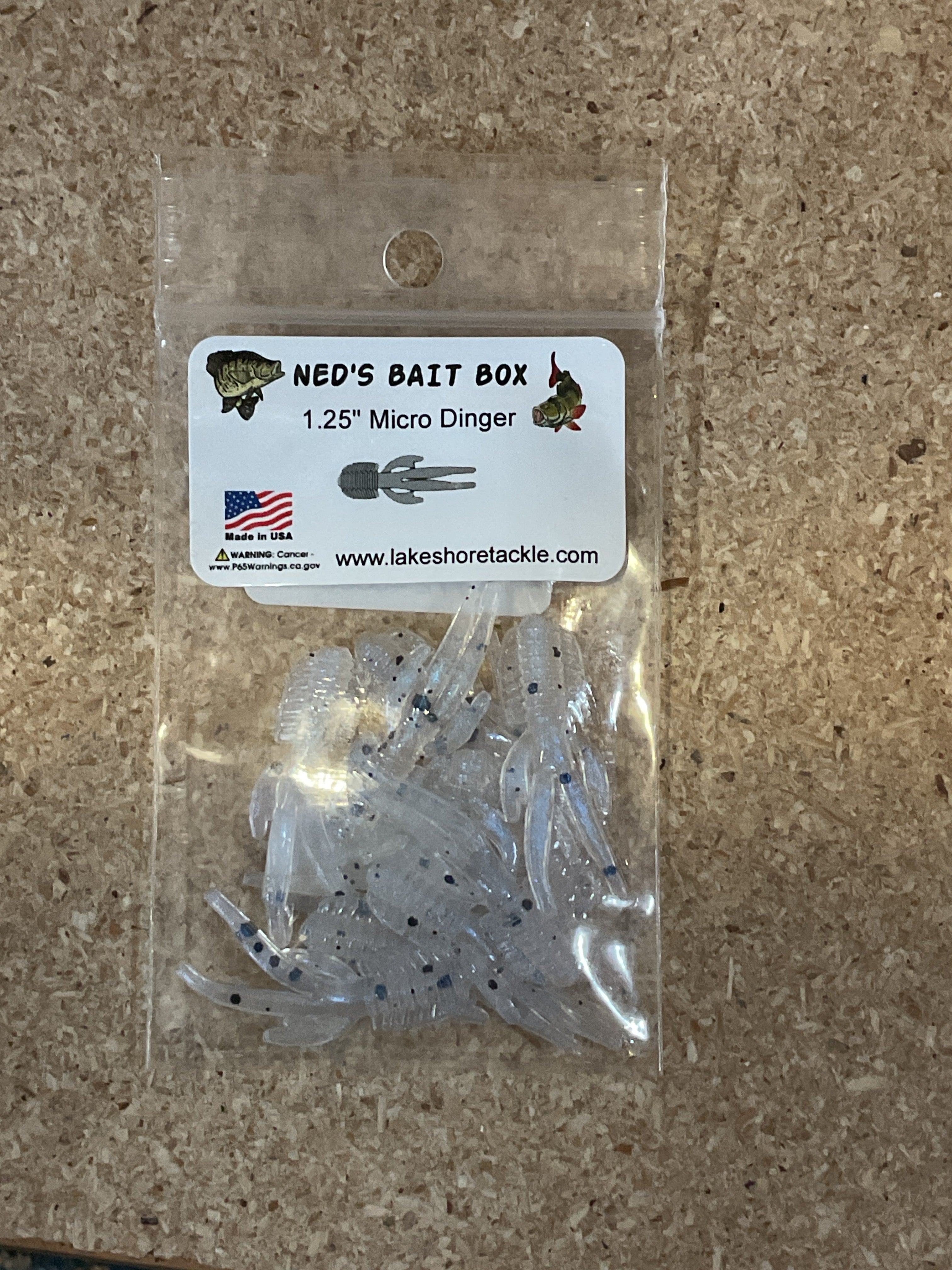 Ned’s Bait Box 1.25” Micro Dinger