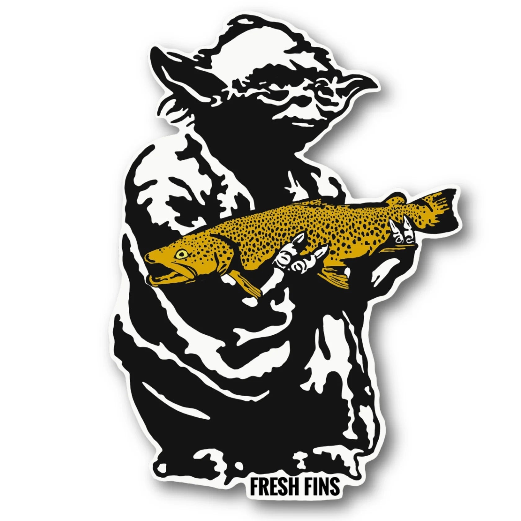 Fresh Fins Stickers