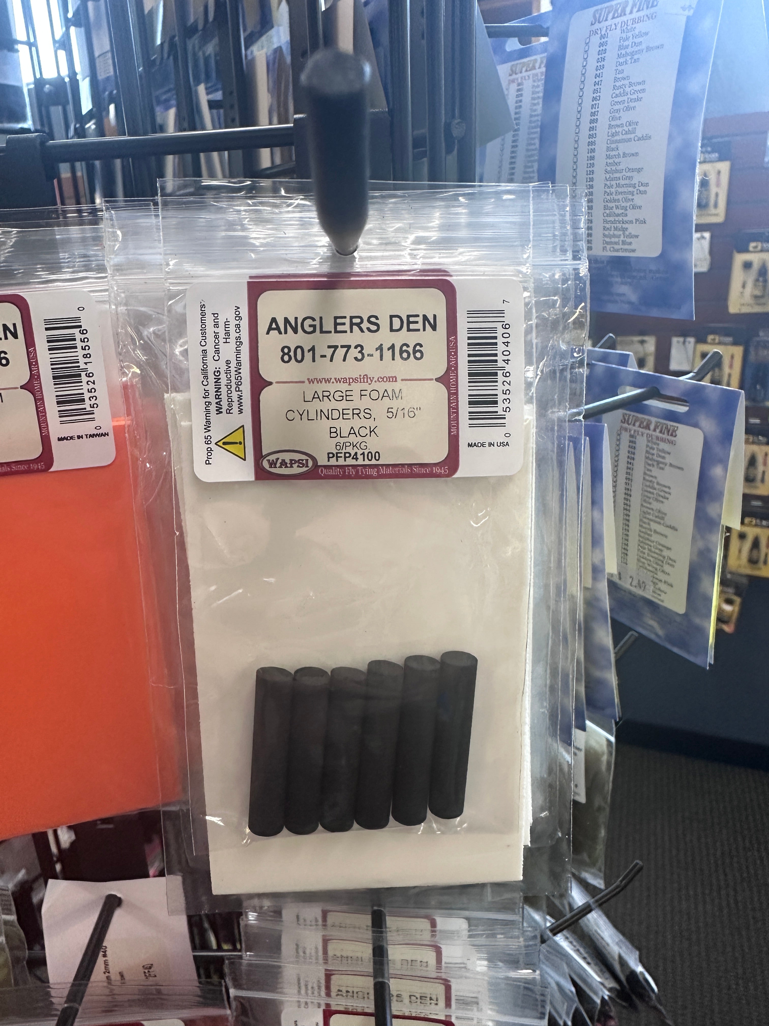 Wapsi Foam Cylinders