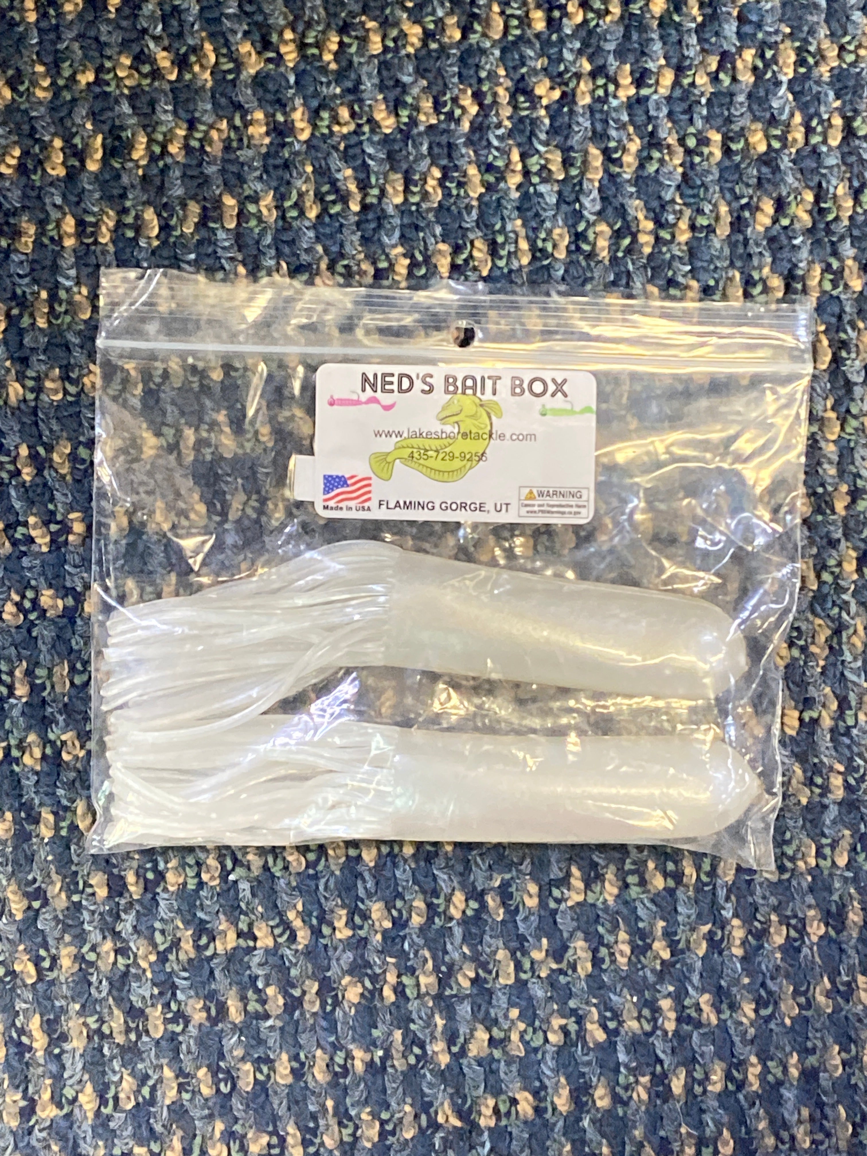 Ned’s Bait Box 6.5” Mega Tubes (2pk)