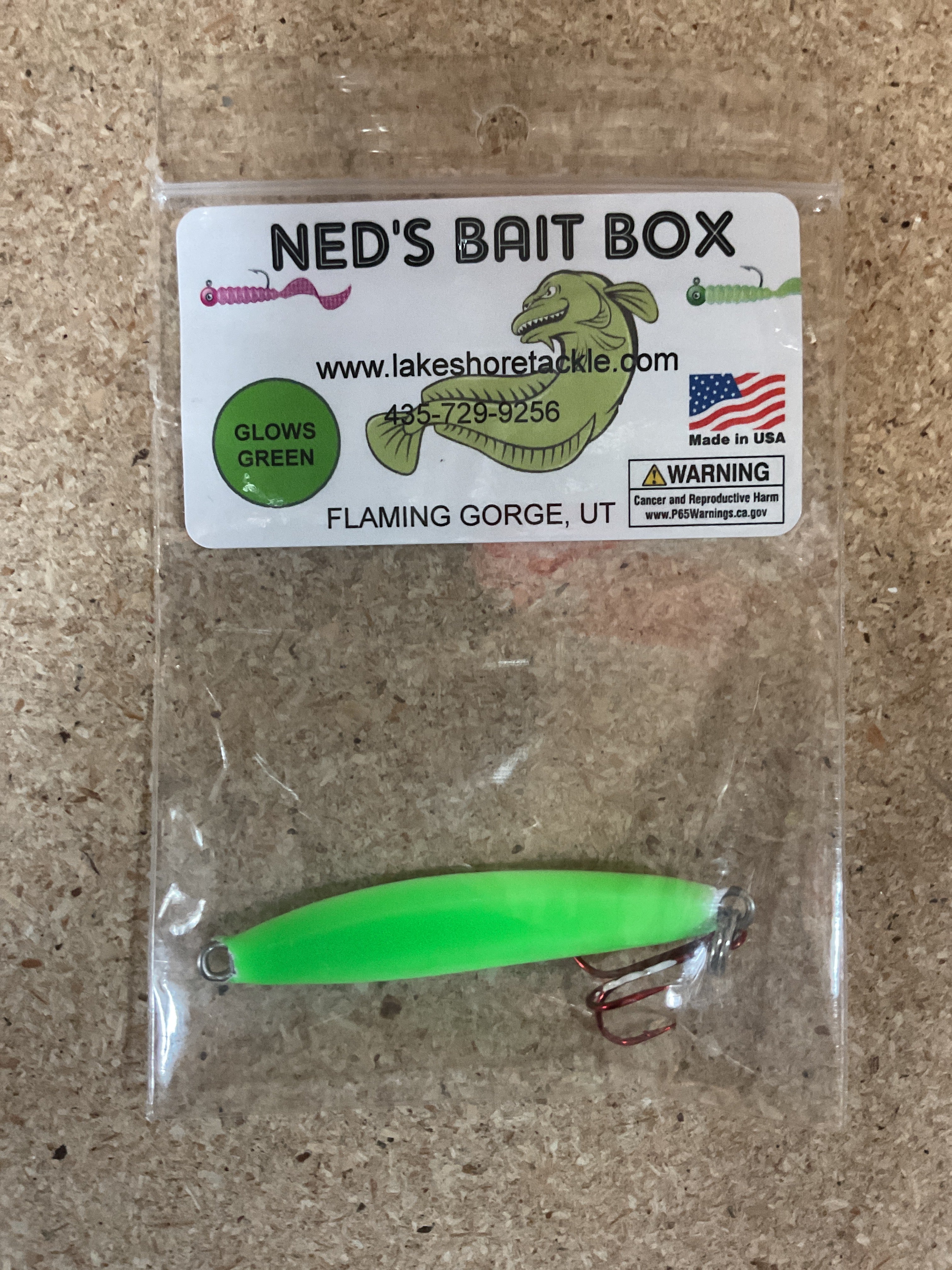 Ned’s 1/2oz Banana Jigging Spoon