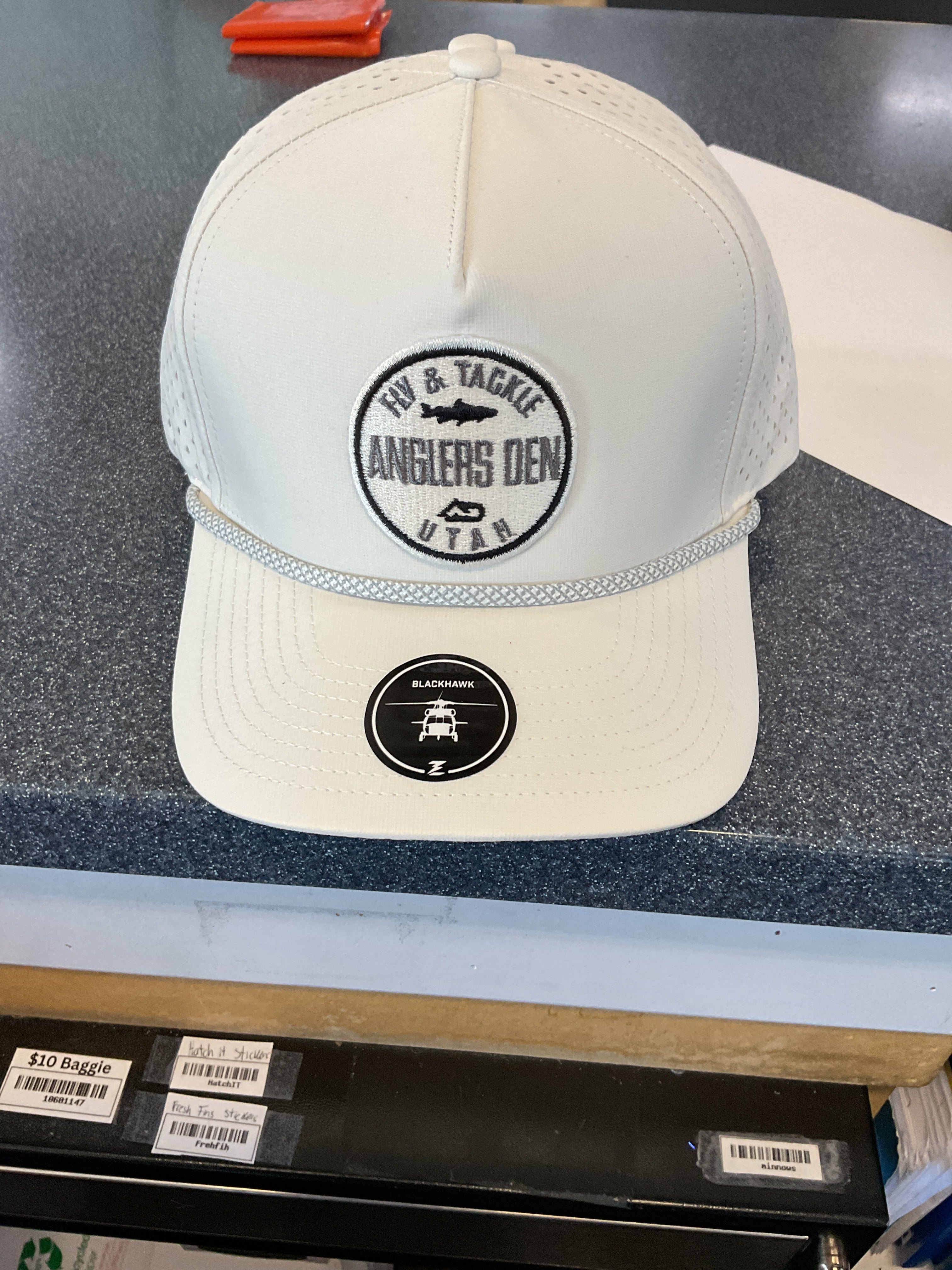 Anglers Den Black Hawk Hat
