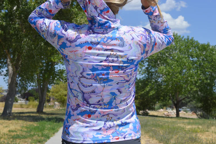 Brook Fishing Co. Psycho Butterfly Sun Hoodie