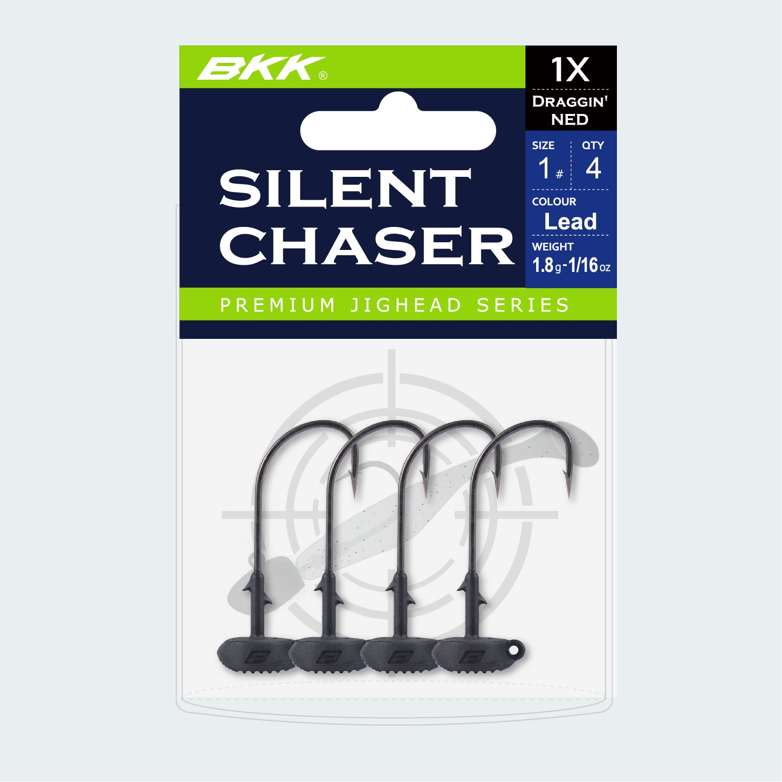 BKK Silent Chaser Dragging Ned Jigheads Series