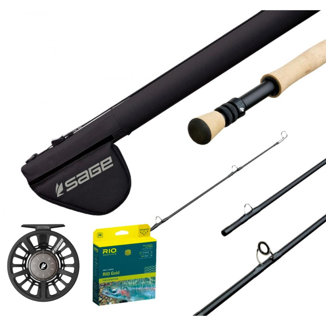 Sage Foundation Fly Rod Outfit with Spectrum C reel and RIO Gold fly line