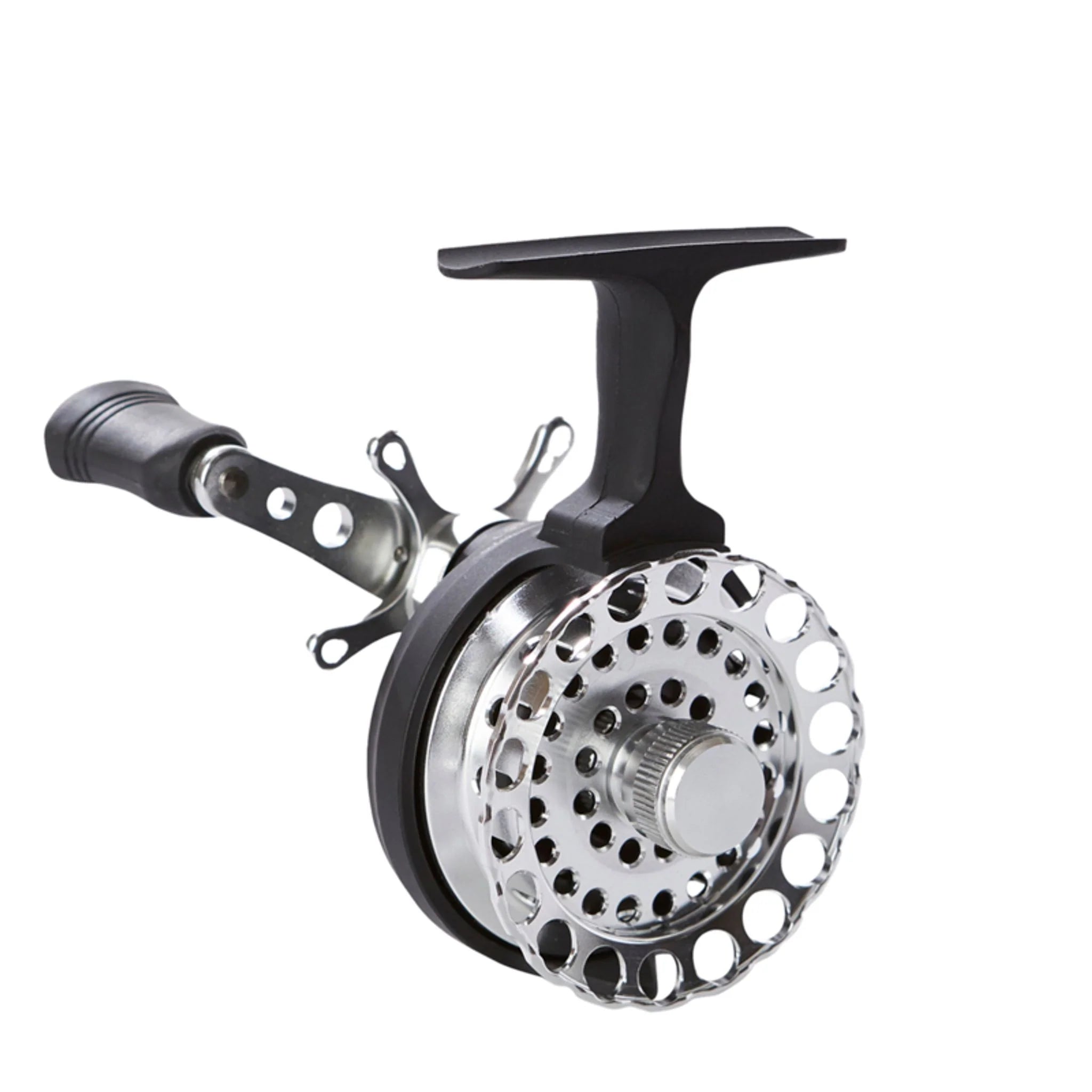 a fishing reel with an aluminum spool
