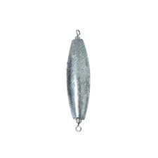 A weight to pull down lures while trolling
