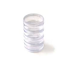 Stack of containers for storing terminal tackle