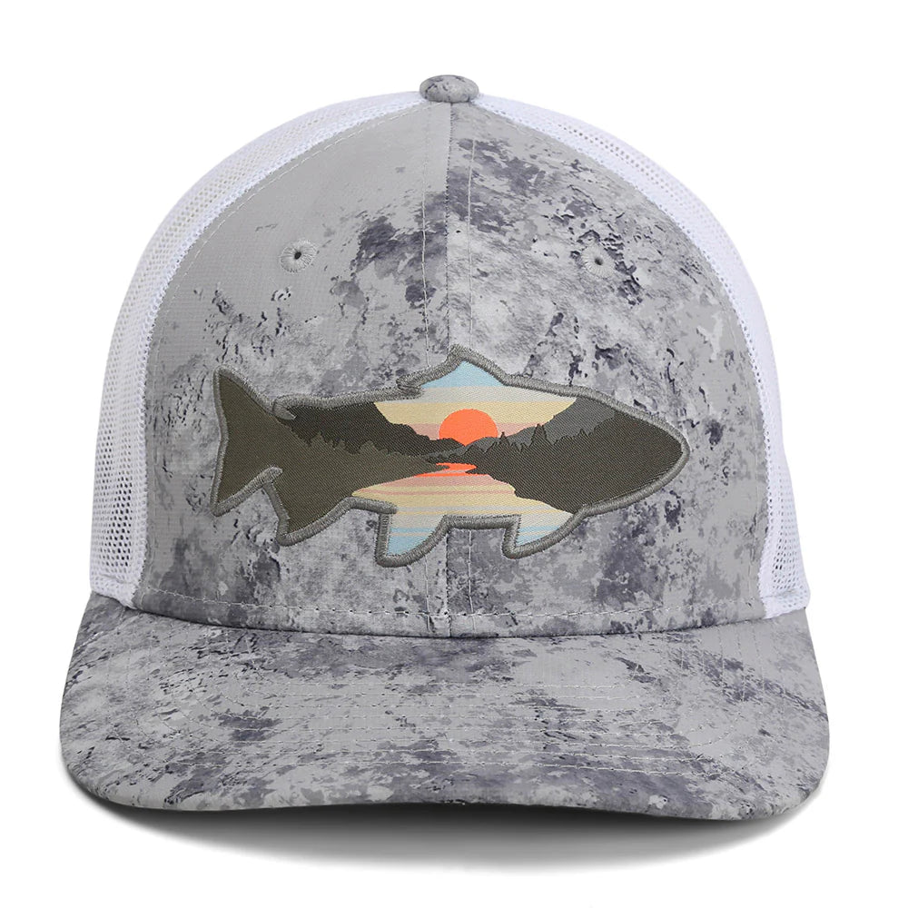 Paramount Sunset Trout Patch Cap