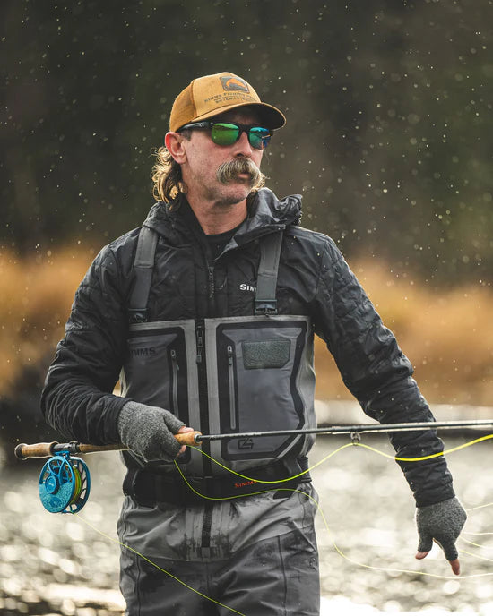 Simms Men's G4Z stockingfoot zip-front wader