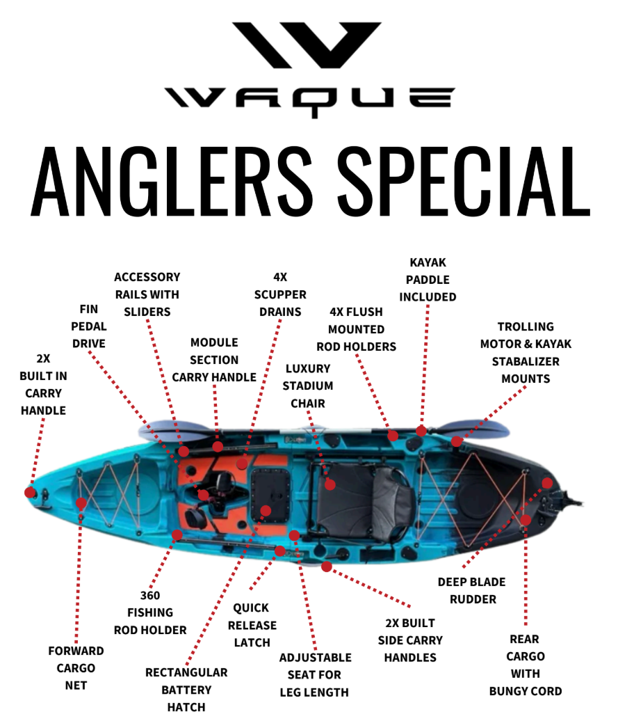 Waque Kayaks - Anglers Den