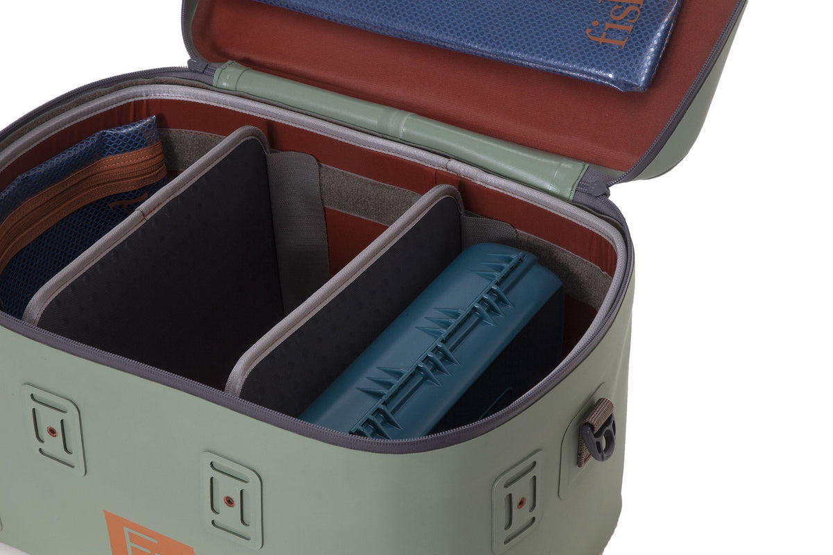 Fishpond Cutbank Gear Bag adjustable interior dividers and storage compartments
