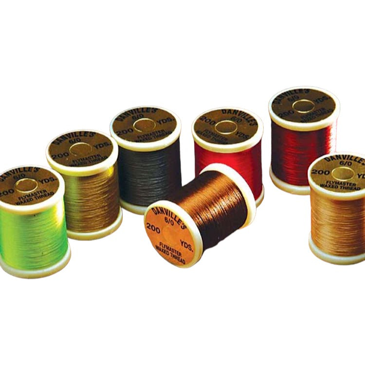 Danville 6/0 Flymaster waxed fly tying thread