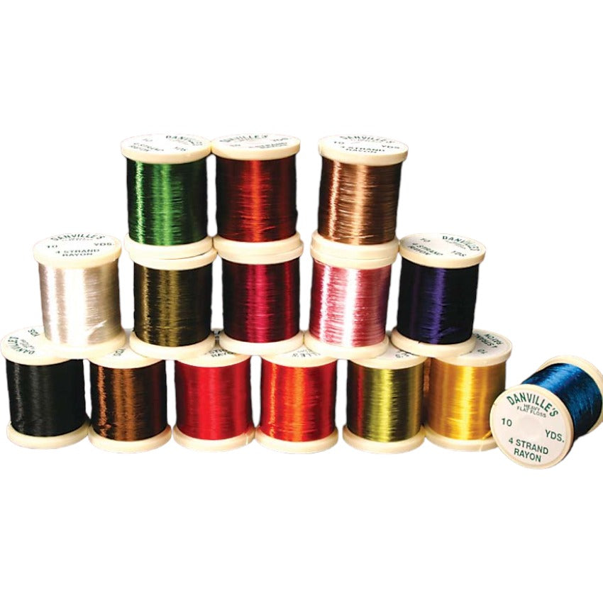 Danville 4-strand rayon floss for fly tying