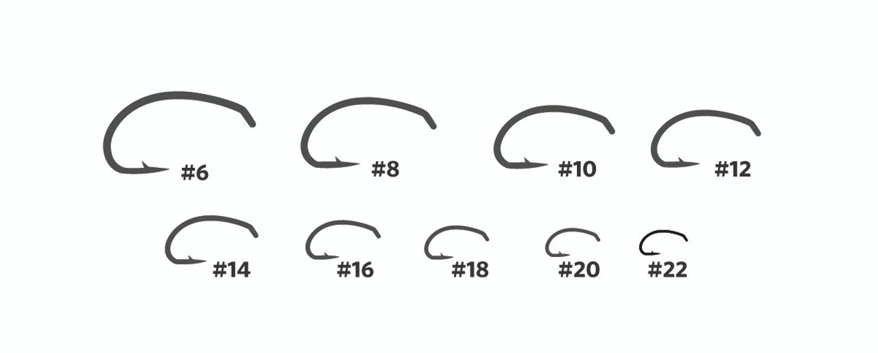 Umpqua U-Series Curved Hook U202