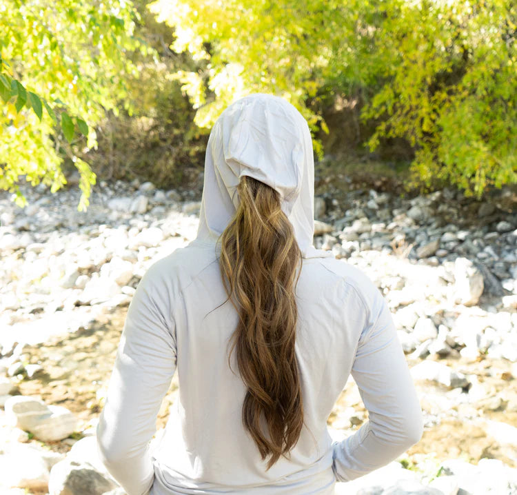 Brook Fishing Co. Gray Brook Bamboo Sun Hoodie