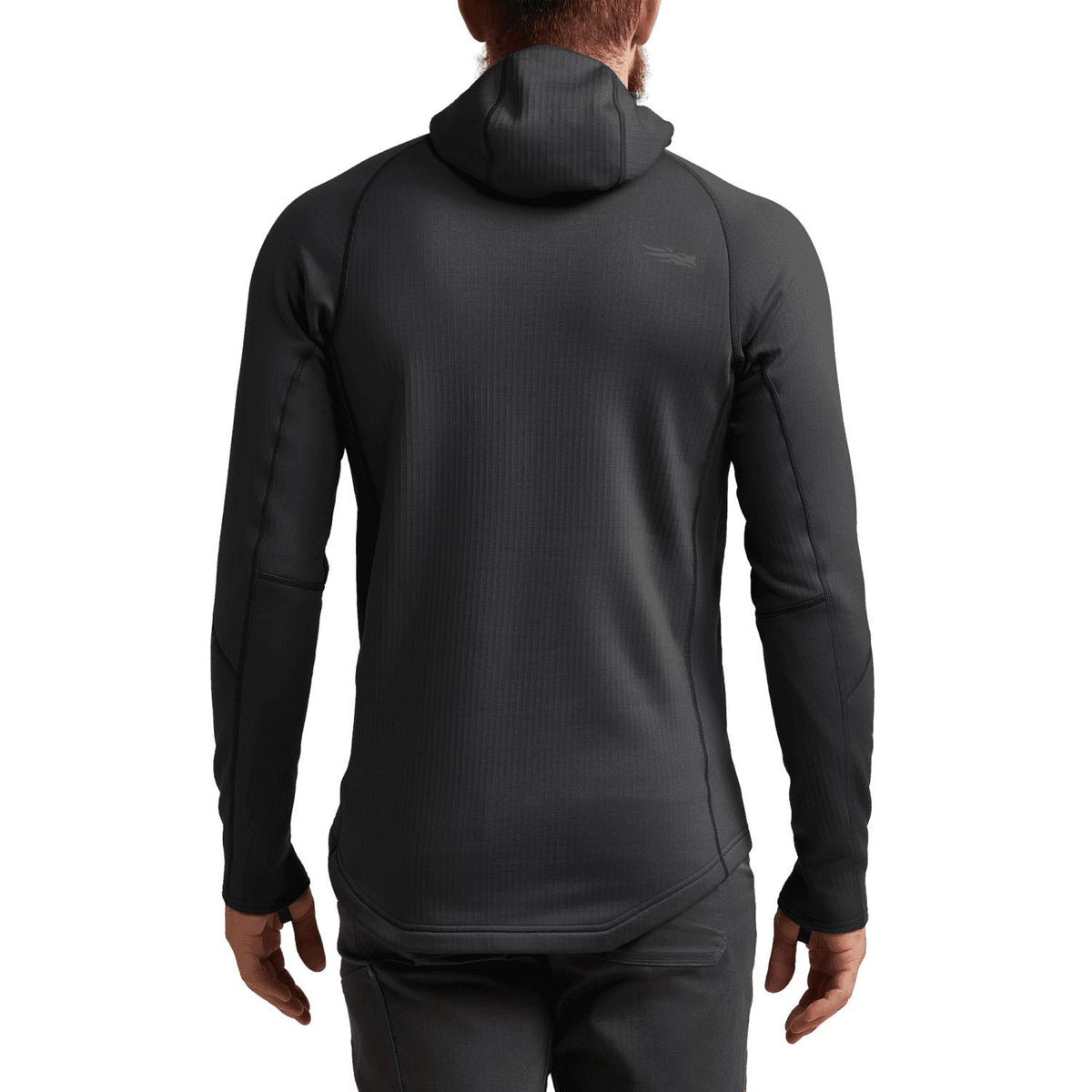 SITKA Heavyweight Hoodie Iron Grey rear view