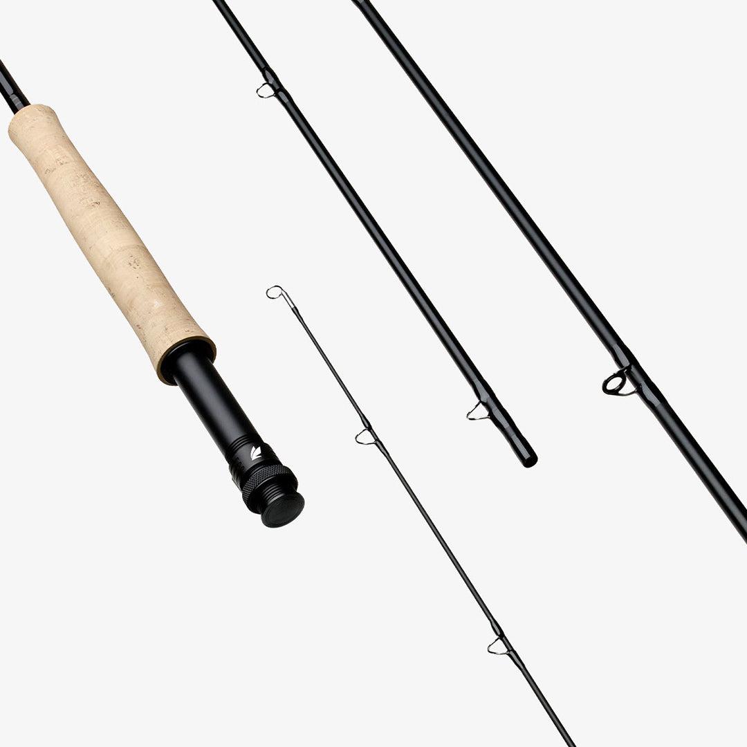 Sage Foundation Graphite IIIe fly rod sections and guides
