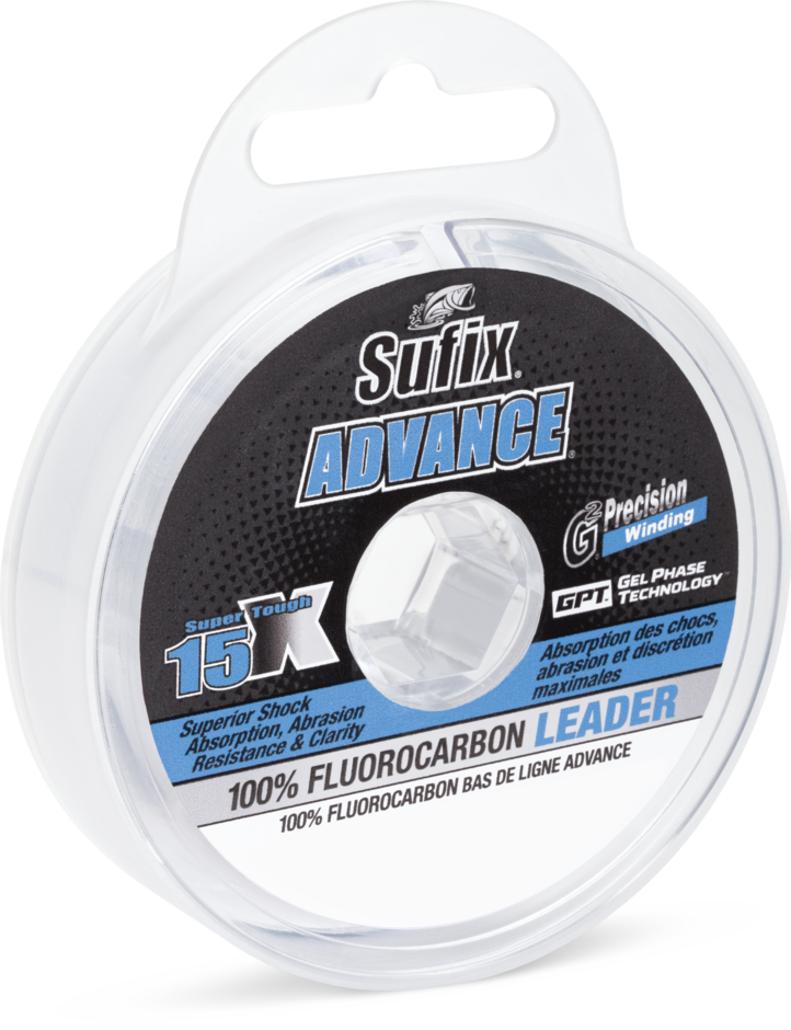 Sufix Advance Monofilament Fishing Line – 150m Spool, High Abrasion Resistance, Low Memory