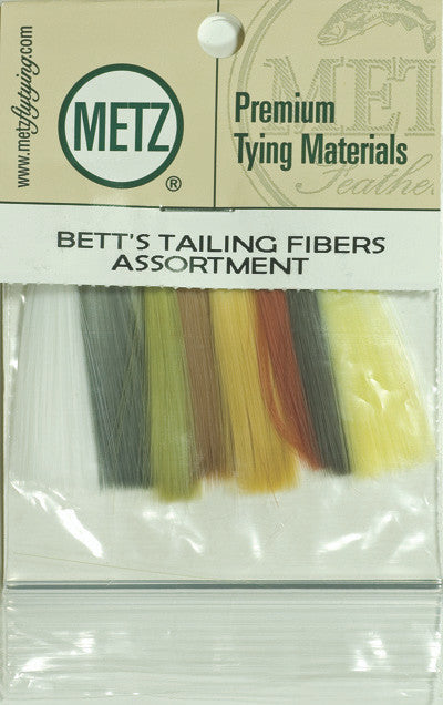 Umpqua Betts Tailing Fibers synthetic nylon fly tying material for mayfly tails and antennae.