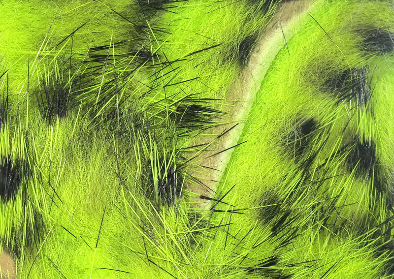 Hareline Olive Barred Rabbit Strips