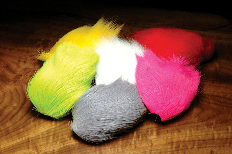 Hareline Deer Belly Hair Dyed