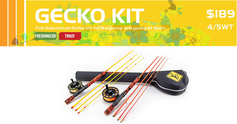 Echo Gecko Trout Fly Fishing Kit