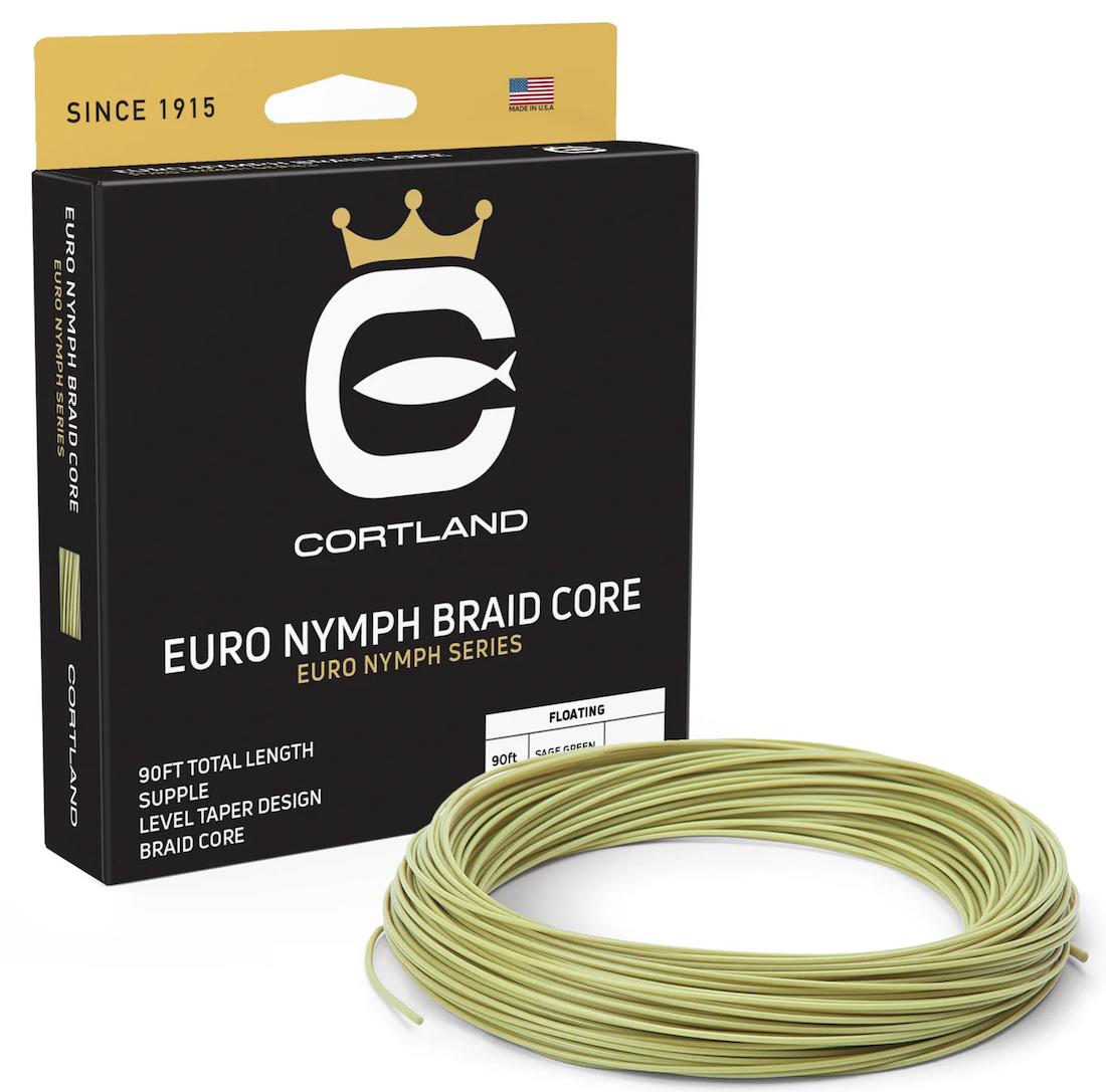 Cortland Euro Nymph Braid Core level taper fly line diagram