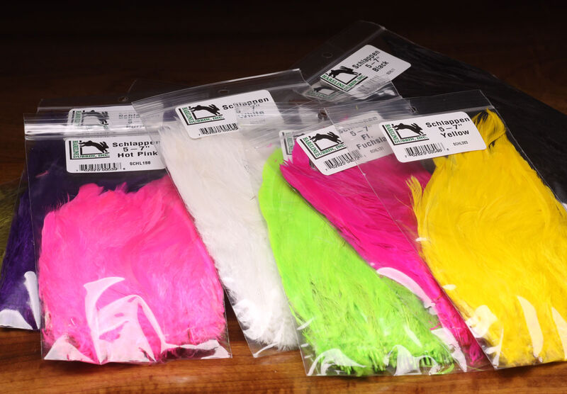 Hareline Schlappen Feathers 5-7”