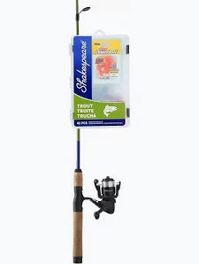 Shakespeare Catch More Fish Trout Spinning Combo
