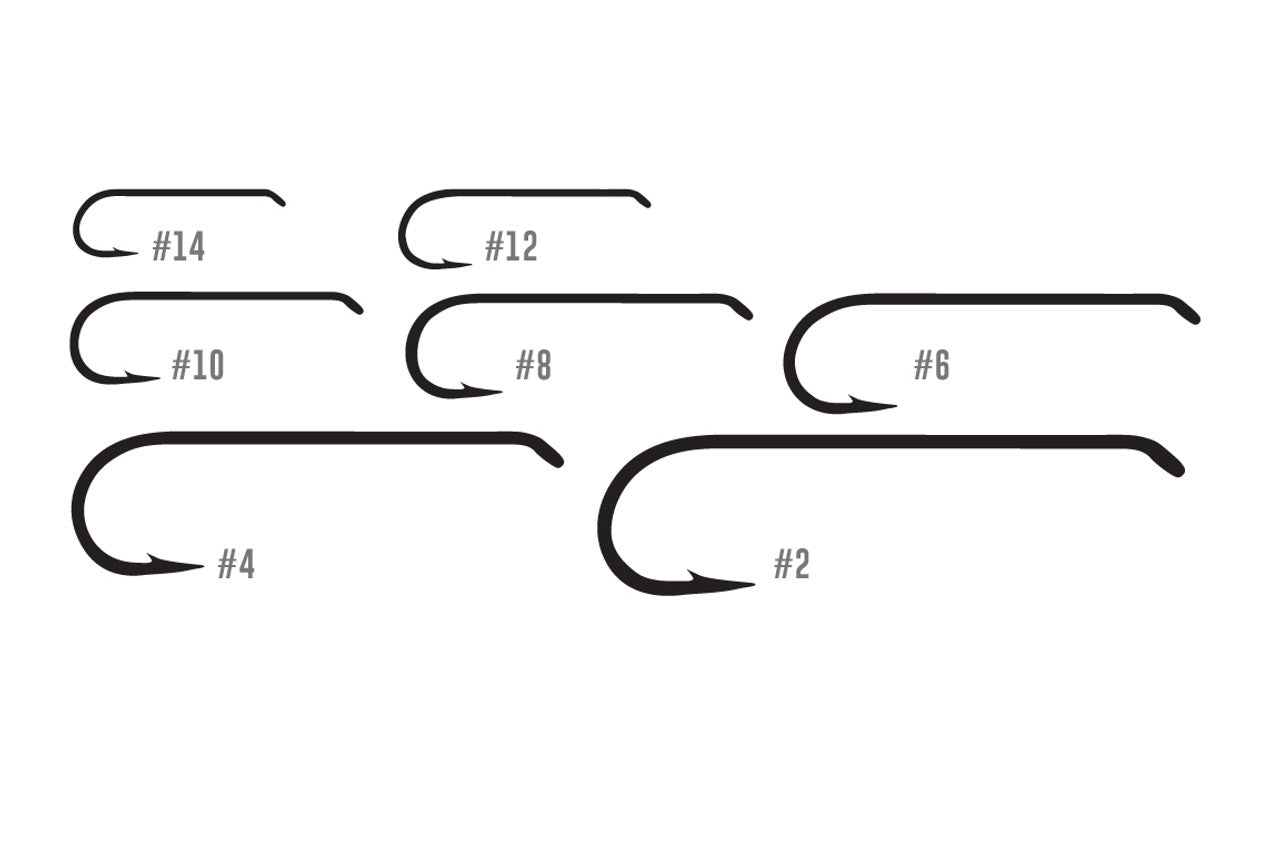 Tiemco TMC5263 Nymph Fly Tying Hooks