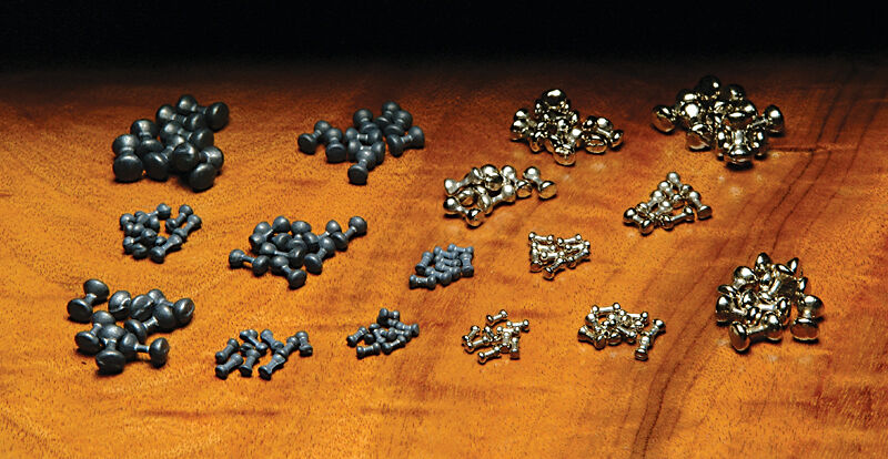 Hareline Plain Lead Dumbbell Eyes