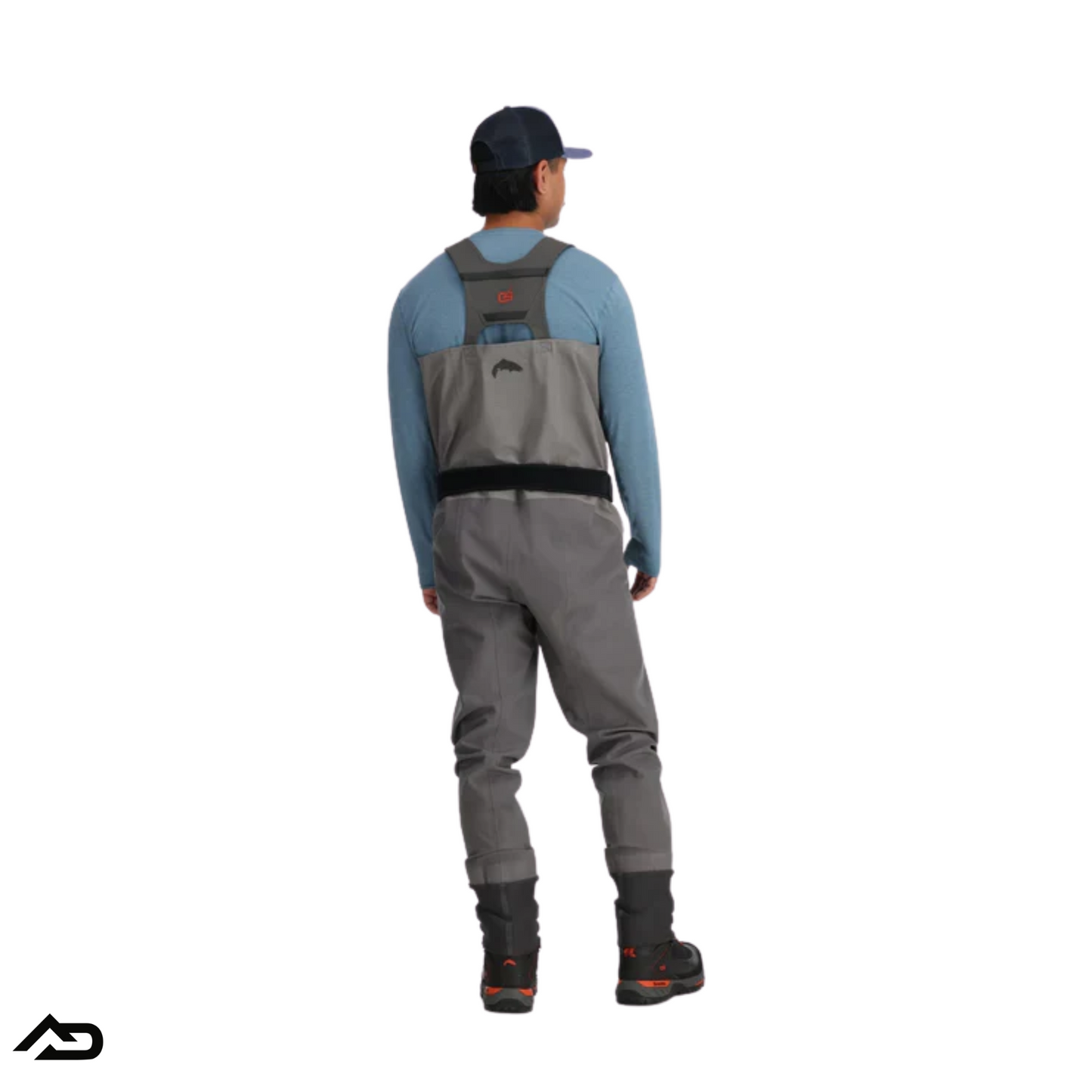 Simms Men's G4Z stockingfoot zip-front wader