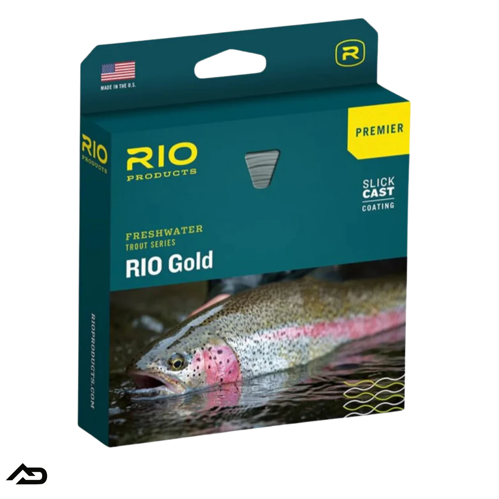 Rio Premier Gold with Slick Cast (Moss/Gold)
