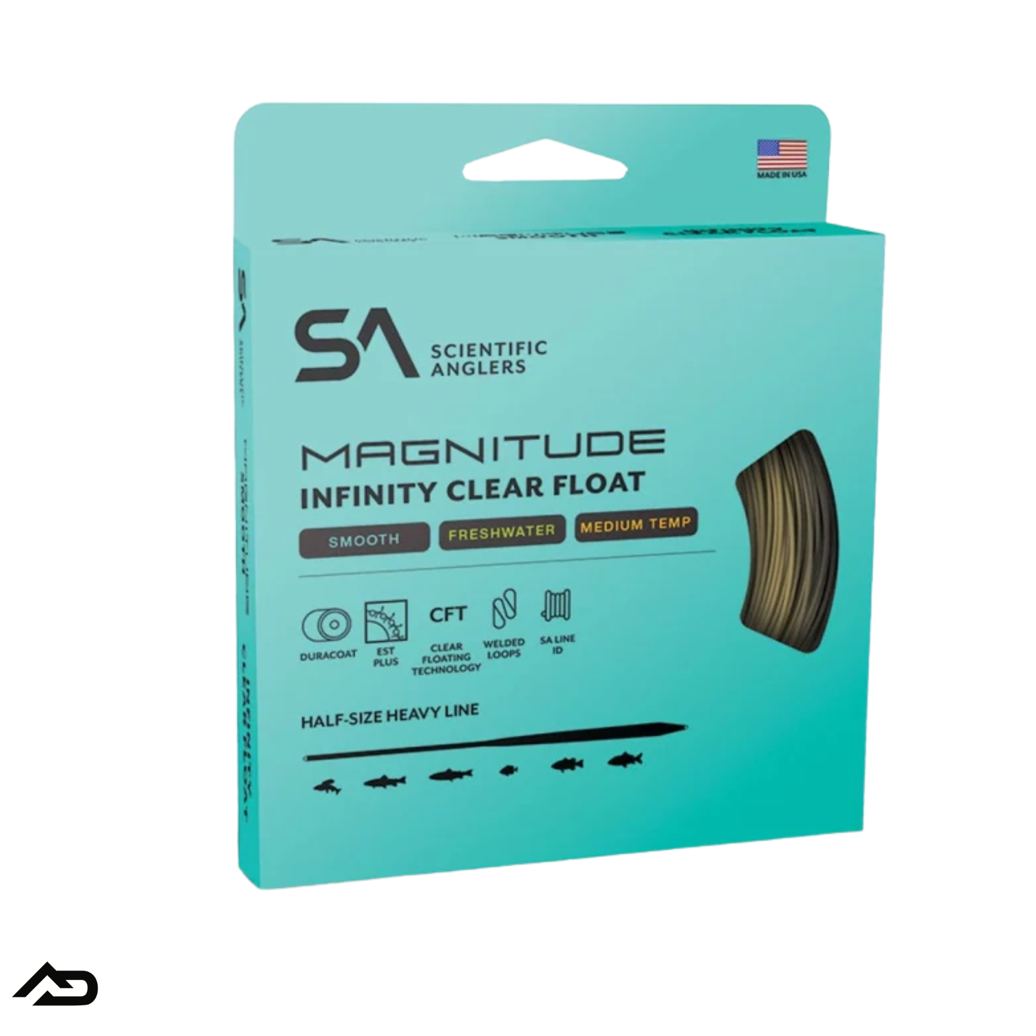Scientific Anglers Magnitude Smooth Infinity Clear Float Freshwater