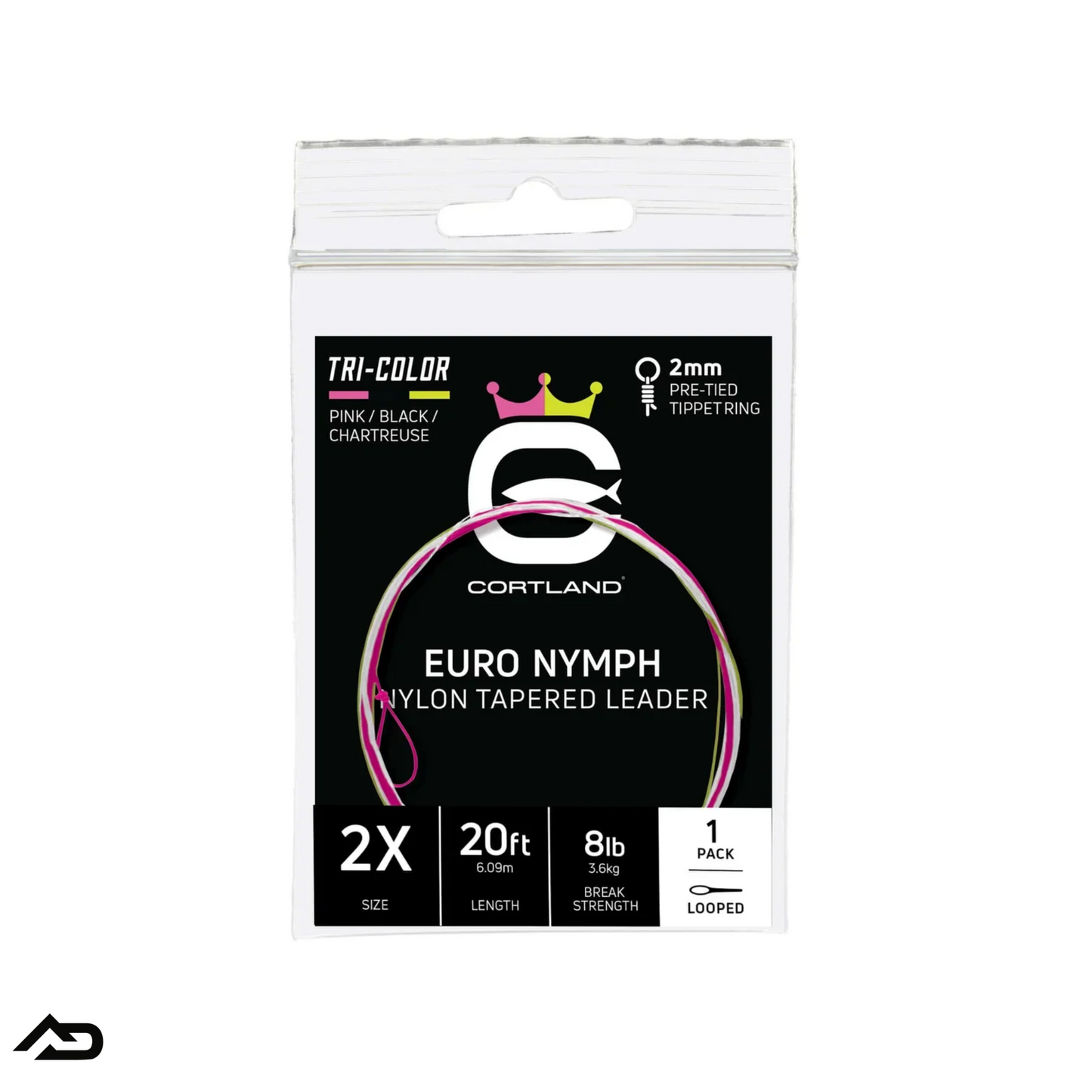 Cortland Euro Nymph Nylon Tapered Leader