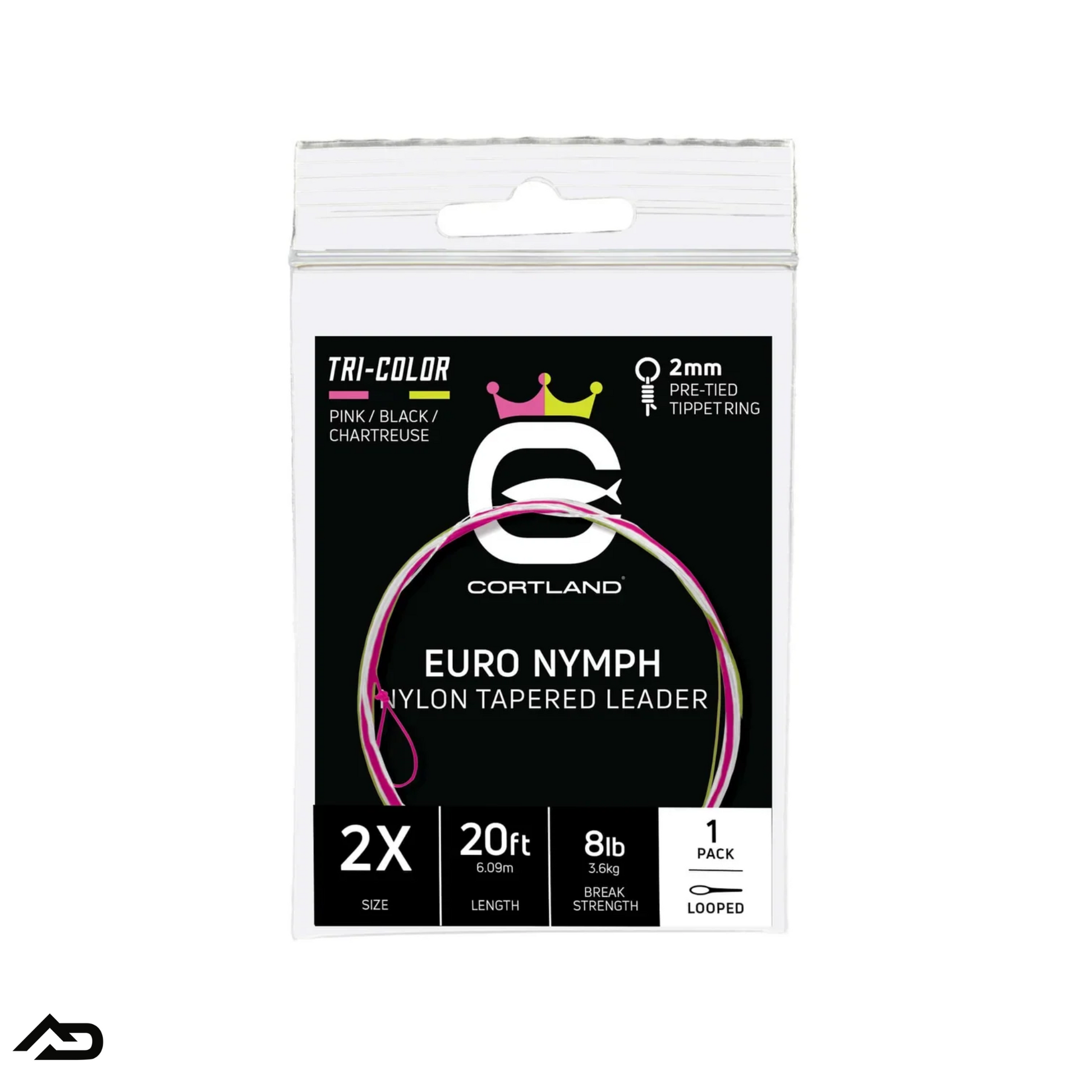 Cortland Euro Nymph Nylon Tapered Leader