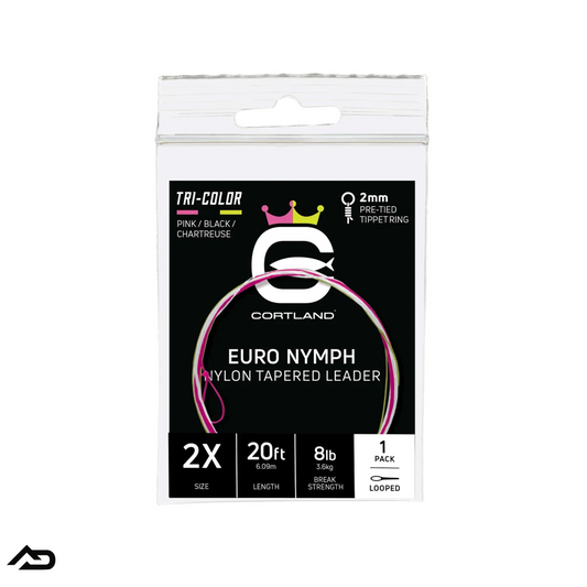 Cortland Euro Nymph Nylon Tapered Leader