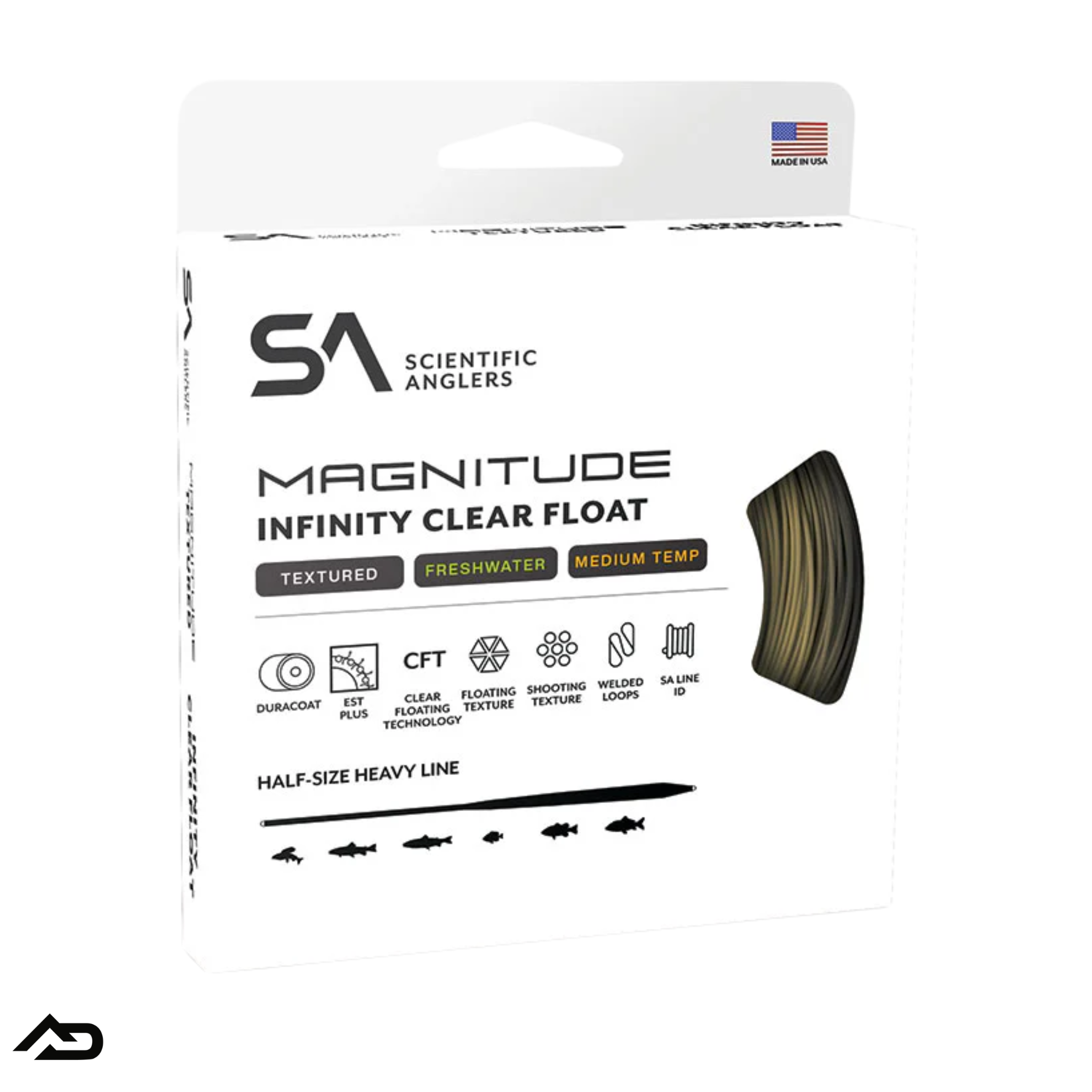 Scientific Anglers Magnitude Textured Infinity Clear Float