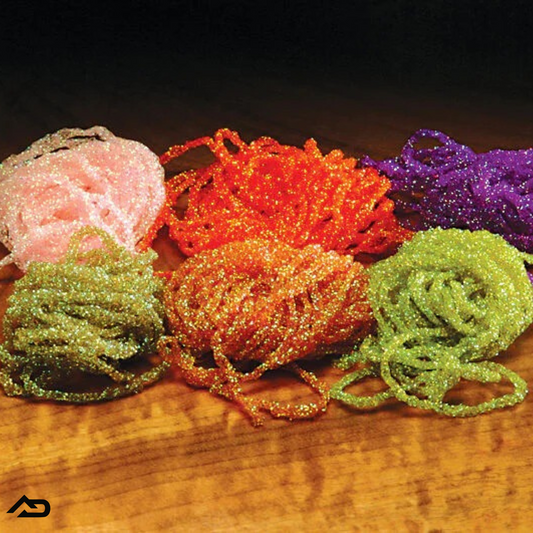 Hareline Dyed Pearl Diamond Braid