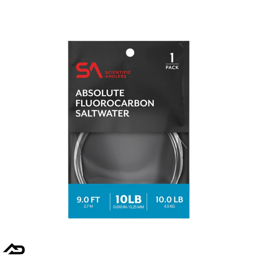 Scientific Anglers Absolute Fluorocarbon Saltwater Leader 9ft